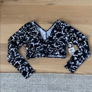 5 dance wear dance top